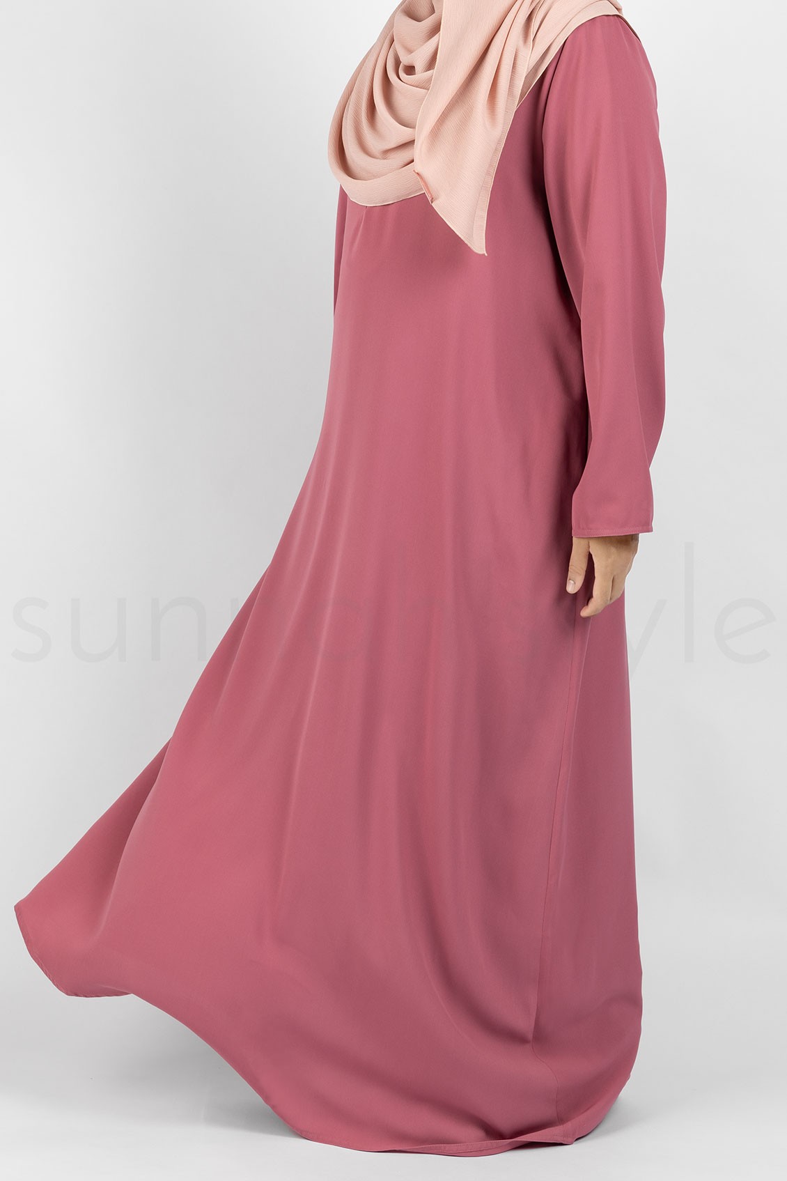 Sunnah Style Essentials Closed Abaya Desert Rose